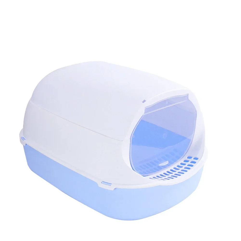 CleanNest™ Semi-Enclosed Cat Litter Box