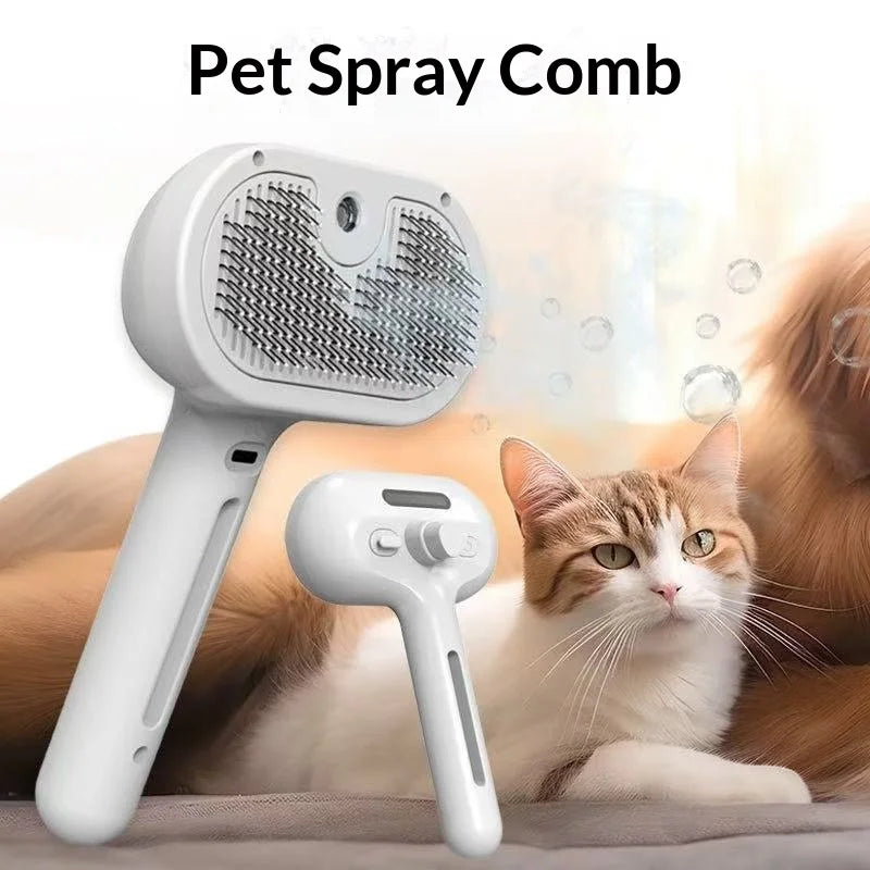 Steam Pet Grooming Brush