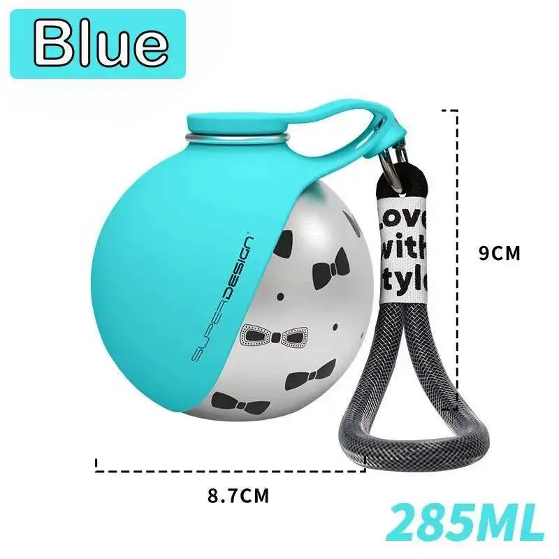 Portable Stainless Steel Dog Water Bottle