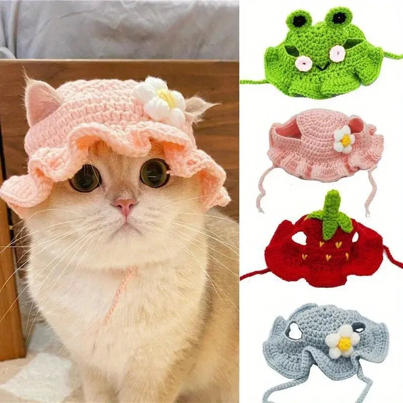 CozyPaws™ Knitted Pet Hat