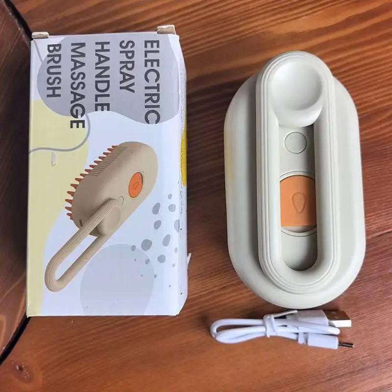 Steam Pet Grooming Brush