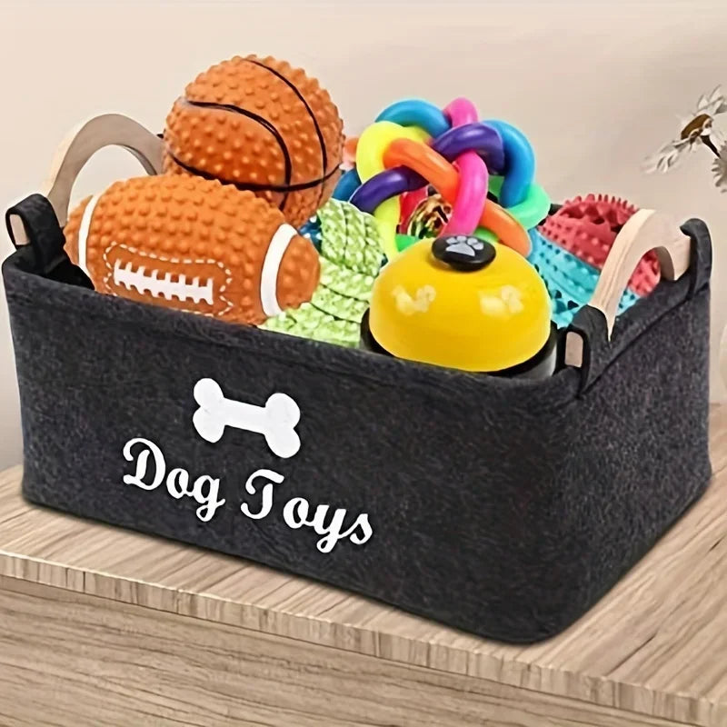 PetNest™ Felt Toy Storage Basket