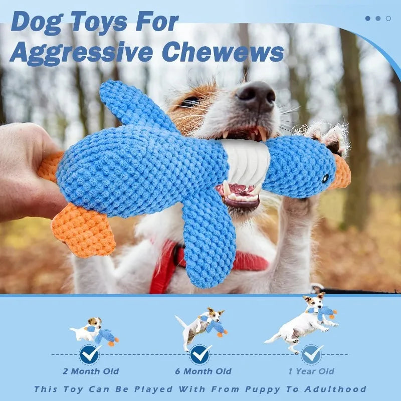 Plush Squeaky Chew Toy – Interactive Toy for Dogs