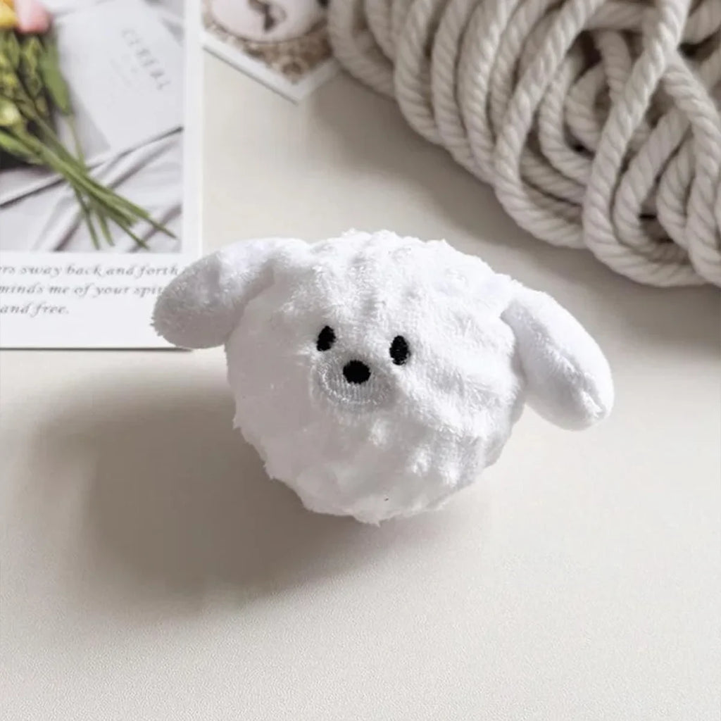 Spiky Squeaky Ball – Interactive Chew Toy for Small Dogs