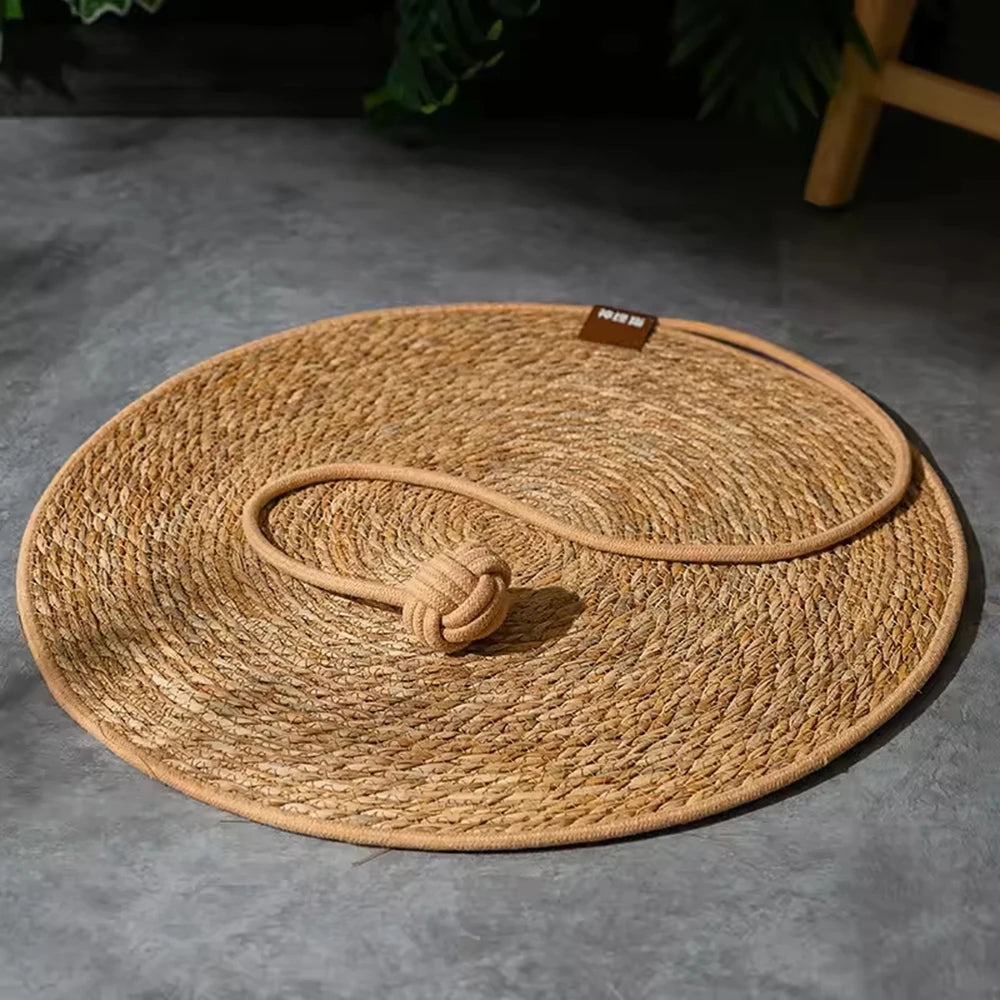 NatureScratch™ Rattan Cat Scratching Mat