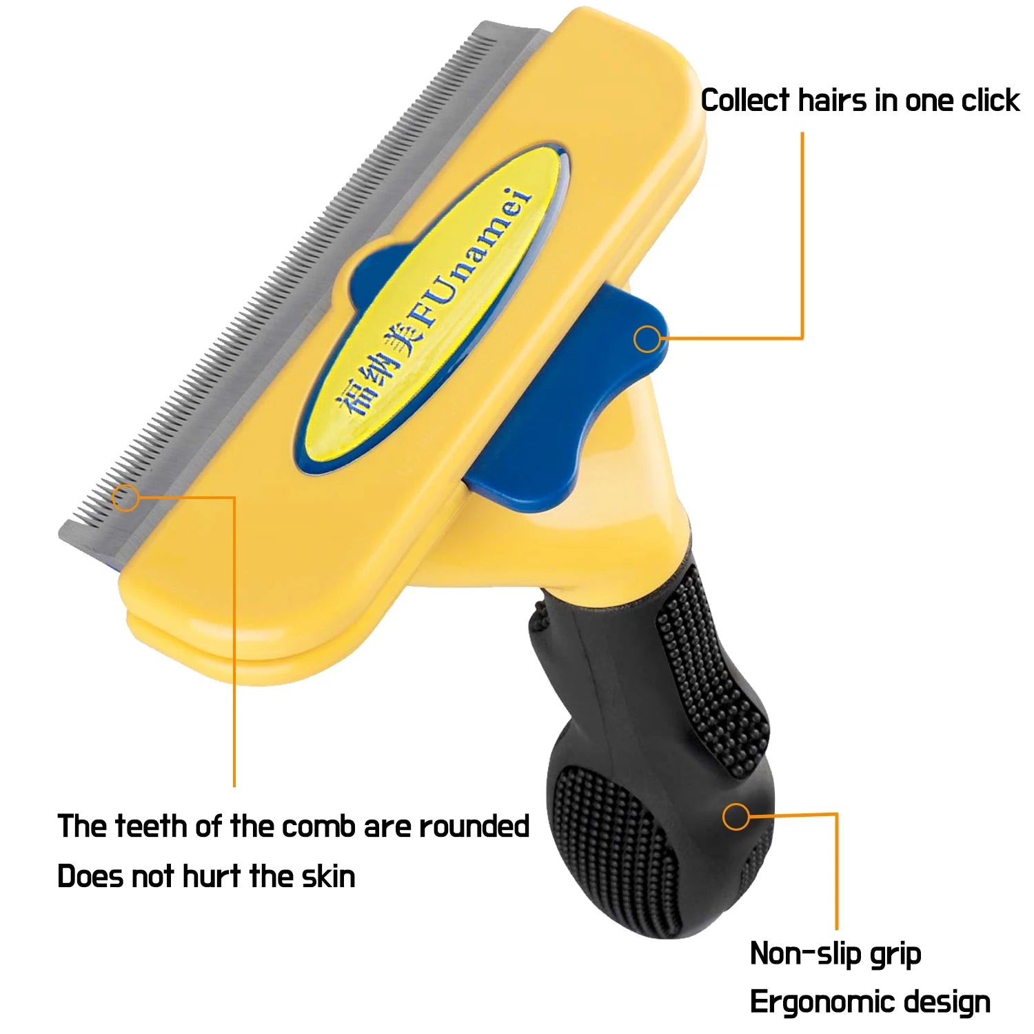 FurEase™ Pet Grooming Brush