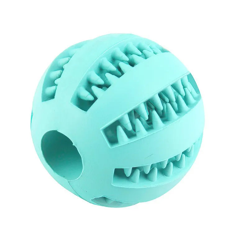 Interactive Treat Dispensing Ball – Chew & Dental Toy for Dogs