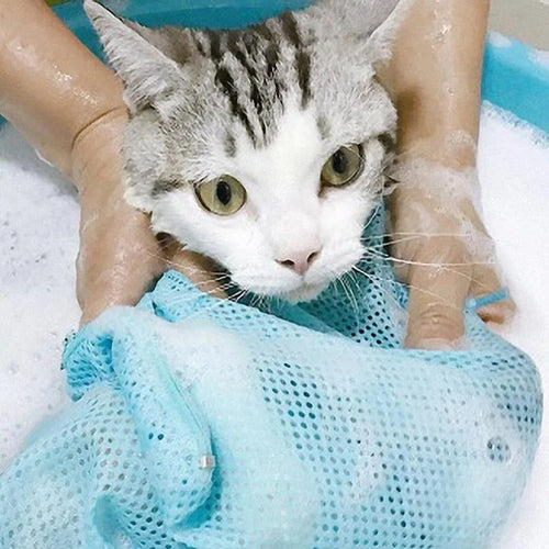 Adjustable Cat Grooming & Bathing Bag