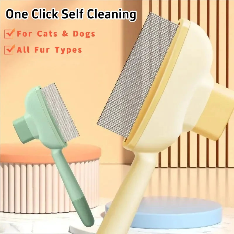 Self-Cleaning Pet Brush
