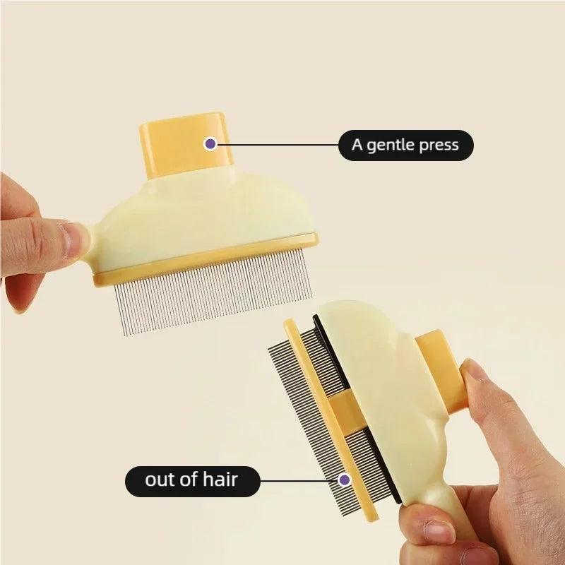 Self-Cleaning Pet Brush