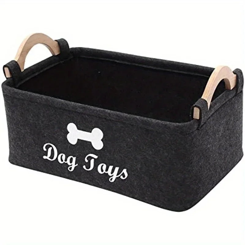 PetNest™ Felt Toy Storage Basket