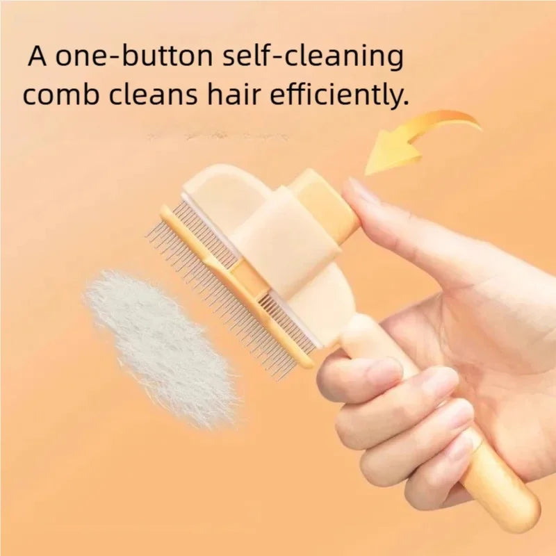 Self-Cleaning Pet Brush