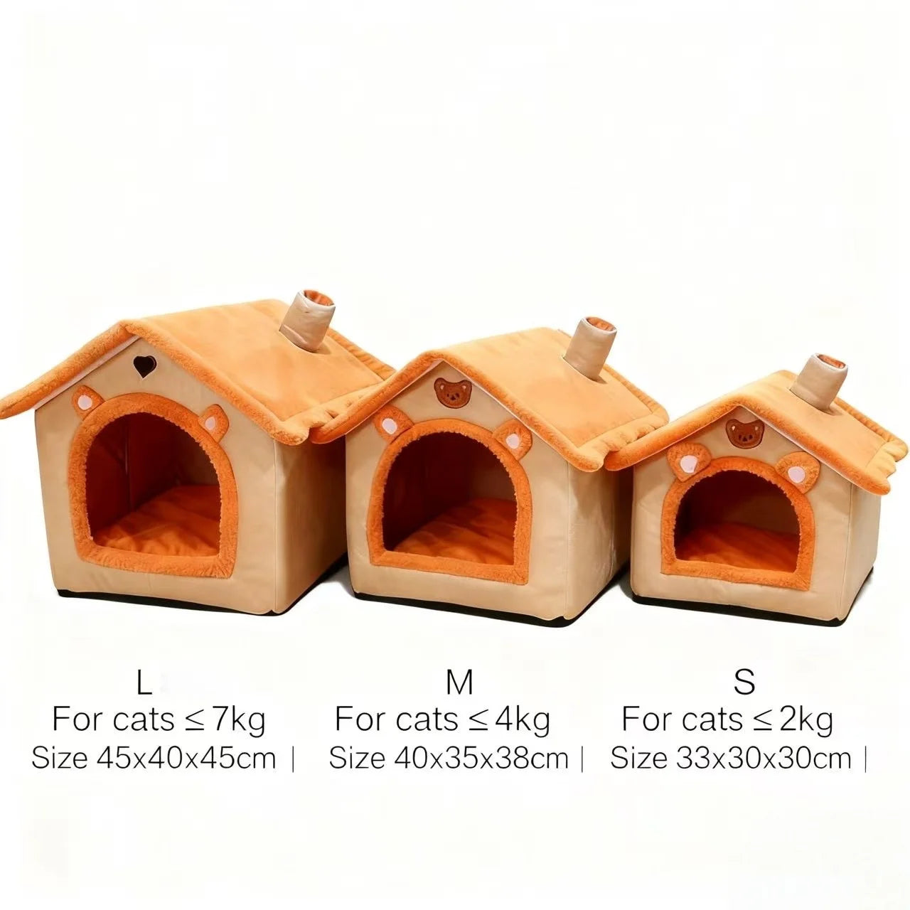 CozyNest™ All-Season Pet House Bed