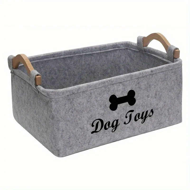 PetNest™ Felt Toy Storage Basket
