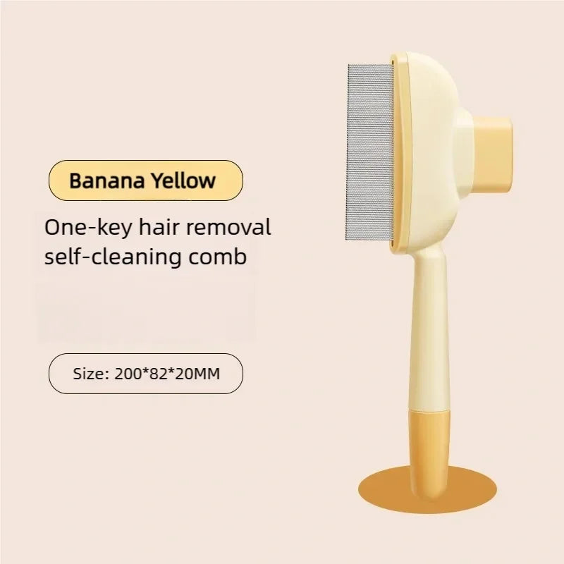 Self-Cleaning Pet Brush