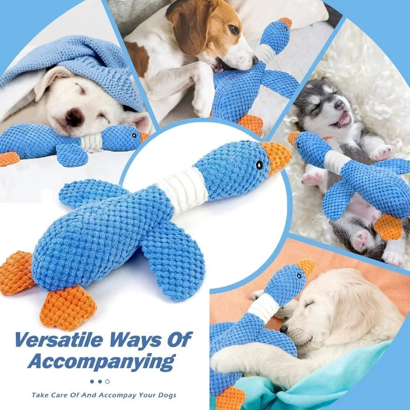 Plush Squeaky Chew Toy – Interactive Toy for Dogs
