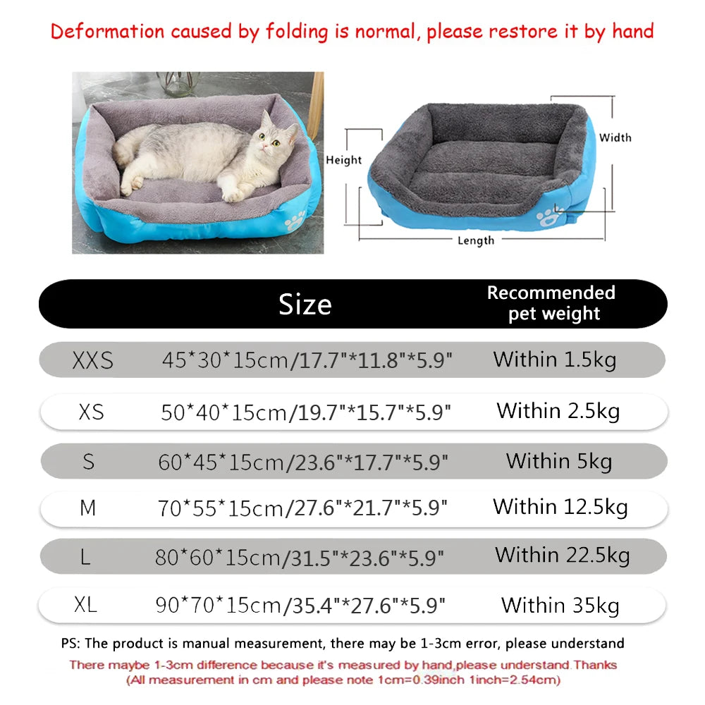 Orthopedic Pet Sofa Bed