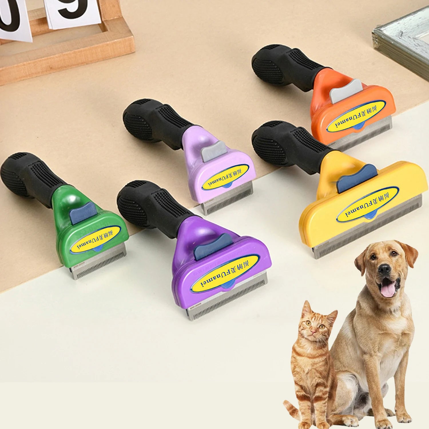 FurEase™ Pet Grooming Brush