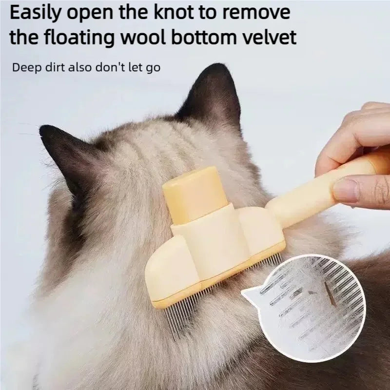 Self-Cleaning Pet Brush