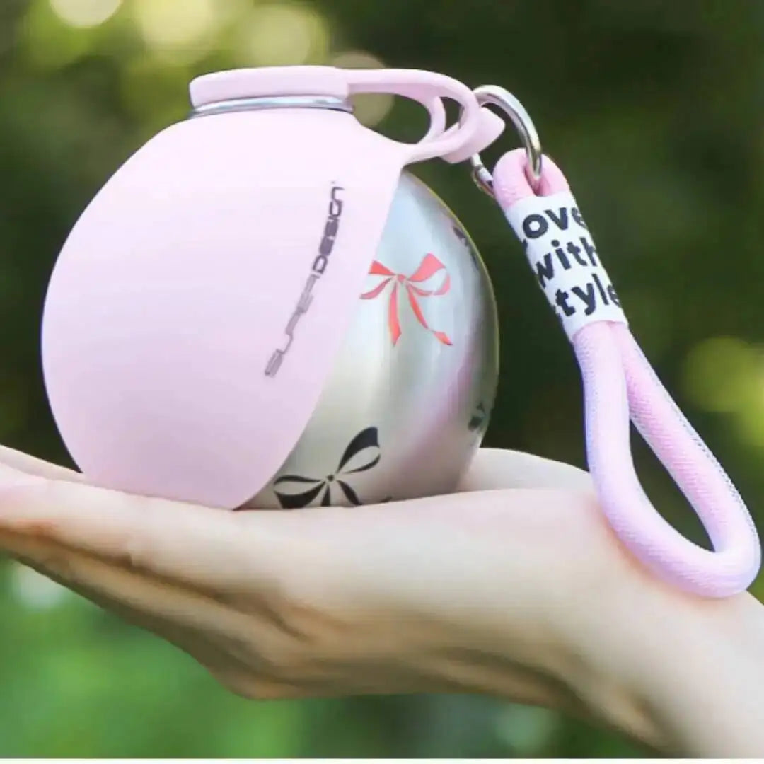 Portable Stainless Steel Dog Water Bottle