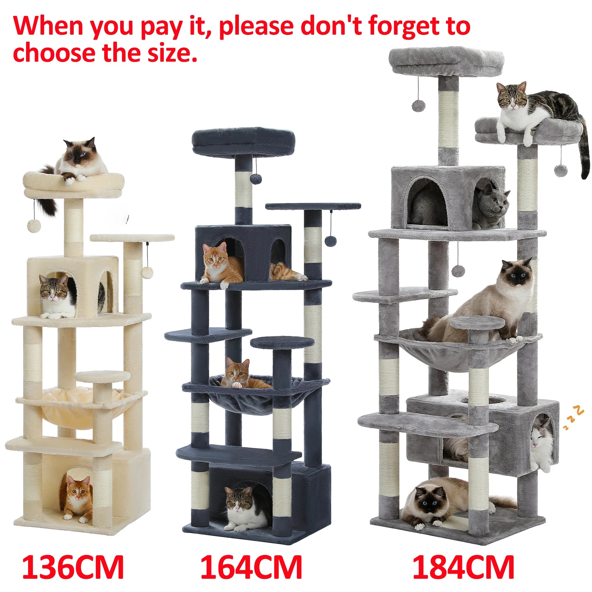 Luxury Cat Tree Tower