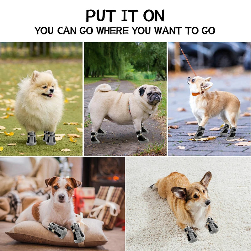 PawShield™ Non-Slip Dog Boots